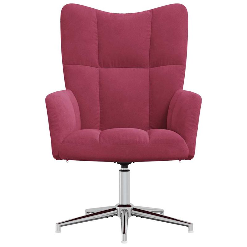 Casa si Gradina - Mobilier - Scaune si fotolii - Fotolii - Fotoliu de relaxare, rosu vin, catifea - Infinity.ro