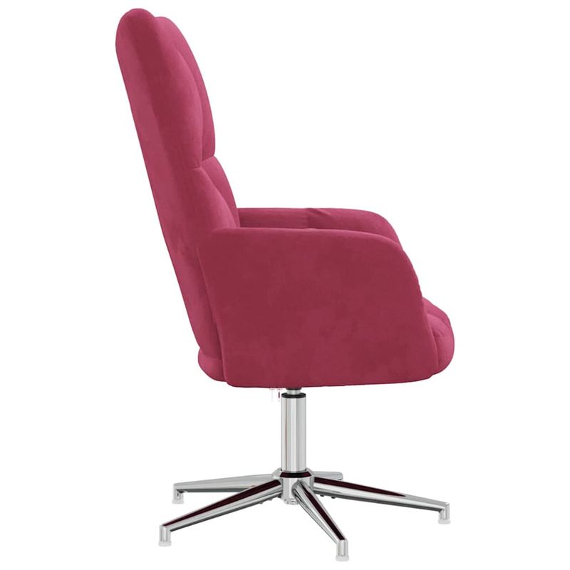 Casa si Gradina - Mobilier - Scaune si fotolii - Fotolii - Fotoliu de relaxare, rosu vin, catifea - Infinity.ro