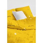Casa si Gradina - Textile si covoare - Lenjerii de pat - Seturi de lenjerie - Set lenjerie pat single, L'essentiel Maison, galben, 140x200 cm, 65% bumbac 35% poliester - Infinity.ro