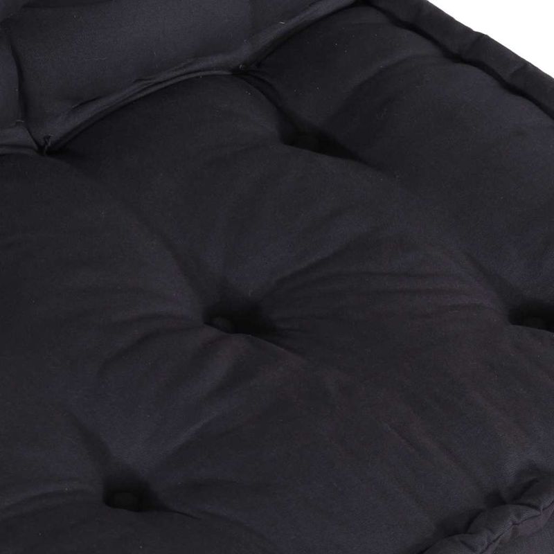 Casa si Gradina - Gradina si terasa - Mobilier exterior - Canapele si fotolii gradina - Fotolii puf modulare, 4 buc., antracit, textil - Infinity.ro