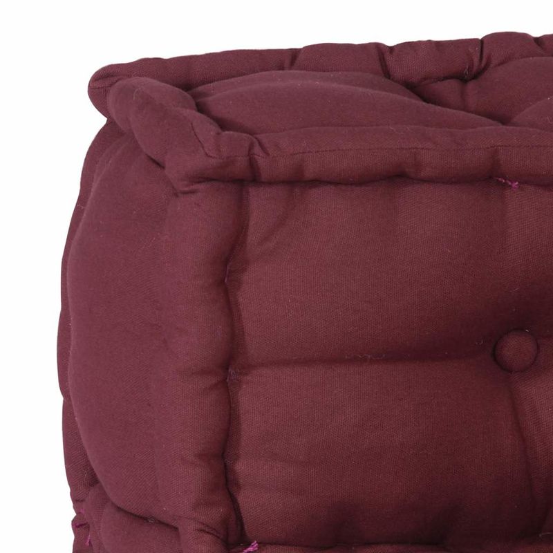 Casa si Gradina - Gradina si terasa - Mobilier exterior - Canapele si fotolii gradina - Fotolii puf modulare, 2 buc., maro, textil - Infinity.ro