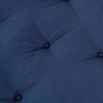 Casa si Gradina - Gradina si terasa - Mobilier exterior - Canapele si fotolii gradina - Fotolii puf modulare, 2 buc., indigo, textil - Infinity.ro
