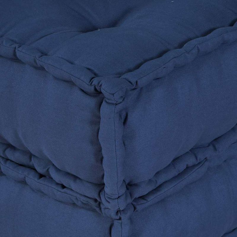 Casa si Gradina - Gradina si terasa - Mobilier exterior - Canapele si fotolii gradina - Fotolii puf modulare, 2 buc., indigo, textil - Infinity.ro