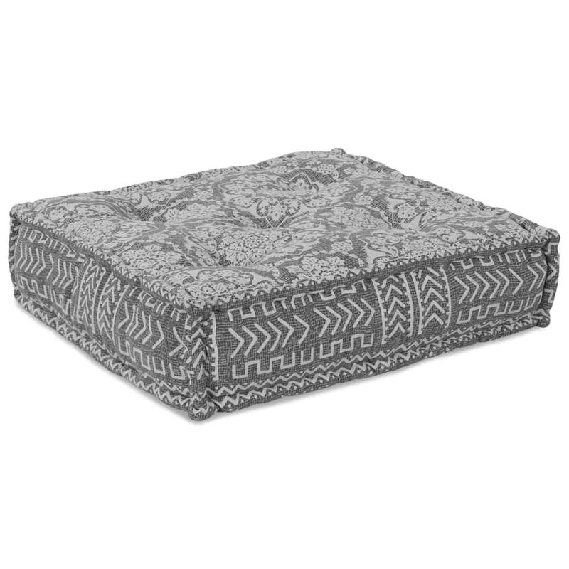 Casa si Gradina - Gradina si terasa - Mobilier exterior - Canapele si fotolii gradina - Canapea puf modulara 2 locuri, convertibila gri deschis textil - Infinity.ro