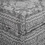 Casa si Gradina - Gradina si terasa - Mobilier exterior - Canapele si fotolii gradina - Canapea puf modulara 2 locuri, convertibila gri deschis textil - Infinity.ro