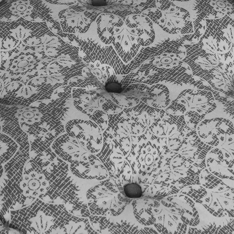 Casa si Gradina - Gradina si terasa - Mobilier exterior - Canapele si fotolii gradina - Canapea puf modulara 2 locuri, convertibila gri deschis textil - Infinity.ro