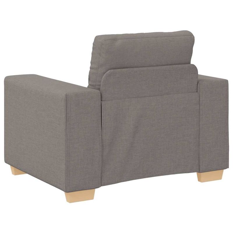 Casa si Gradina - Mobilier - Canapele si coltare - Canapele - Set canapea, 3 piese, perne taupe, textil - Infinity.ro
