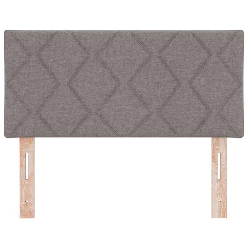 Casa si Gradina - Mobilier - Paturi si accesorii - Accesorii paturi - Tablie de pat LED Gri Inchis 80 cm Material Textil - Infinity.ro