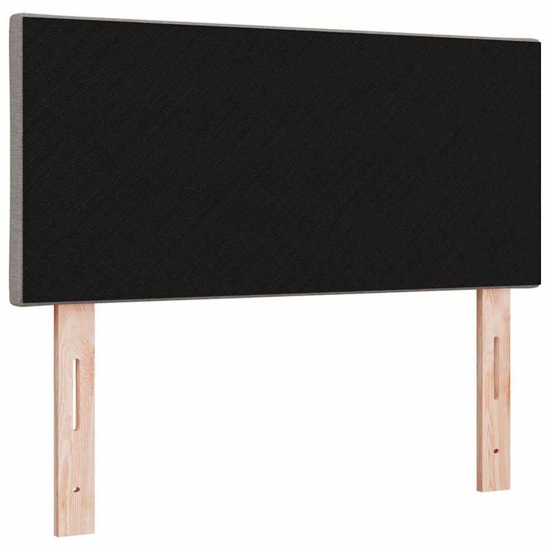 Casa si Gradina - Mobilier - Paturi si accesorii - Accesorii paturi - Tablie de pat LED Gri Inchis 80 cm Material Textil - Infinity.ro