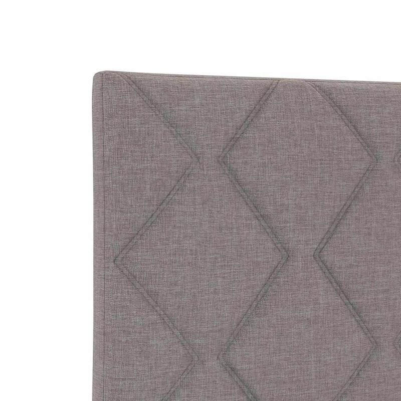 Casa si Gradina - Mobilier - Paturi si accesorii - Accesorii paturi - Tablie de pat LED Gri Inchis 80 cm Material Textil - Infinity.ro