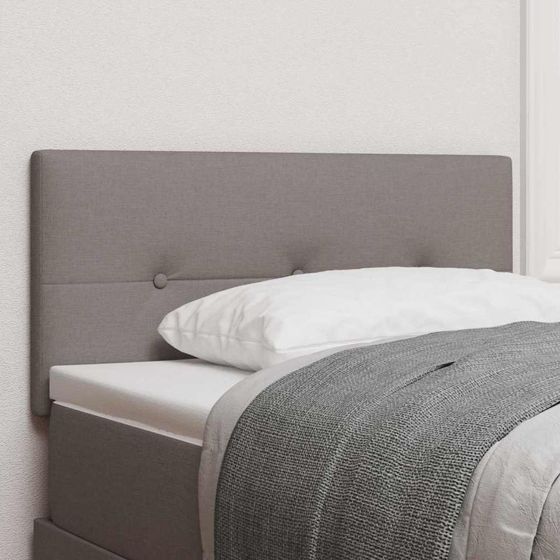 Casa si Gradina - Mobilier - Paturi si accesorii - Accesorii paturi - Perna pentru Tablie de pat, gri inchis, 80 cm, material textil - Infinity.ro