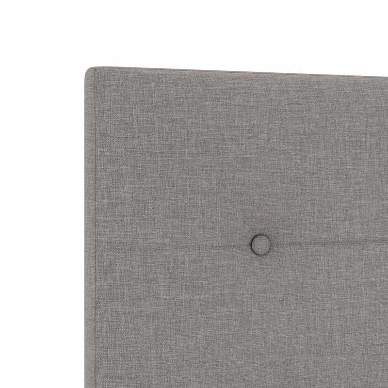 Casa si Gradina - Mobilier - Paturi si accesorii - Accesorii paturi - Perna pentru Tablie de pat, gri inchis, 80 cm, material textil - Infinity.ro
