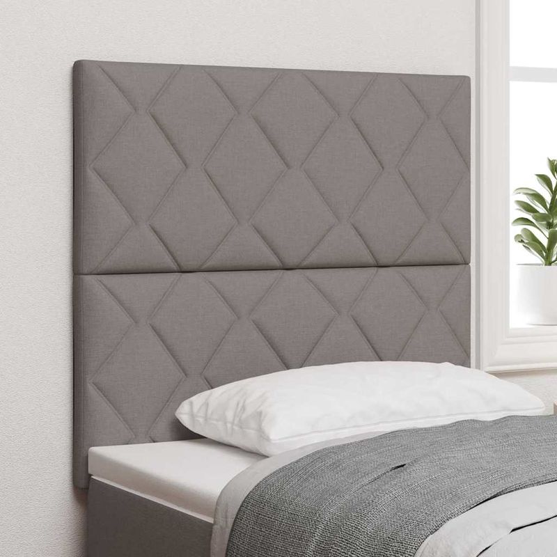 Casa si Gradina - Mobilier - Paturi si accesorii - Accesorii paturi - Tablie de pat LED Tapitat Gri Inchis 180 cm Catifea - Infinity.ro