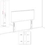 Casa si Gradina - Mobilier - Paturi si accesorii - Accesorii paturi - Tablie de pat Stejar Negru 135 cm Lemn compozit - Infinity.ro