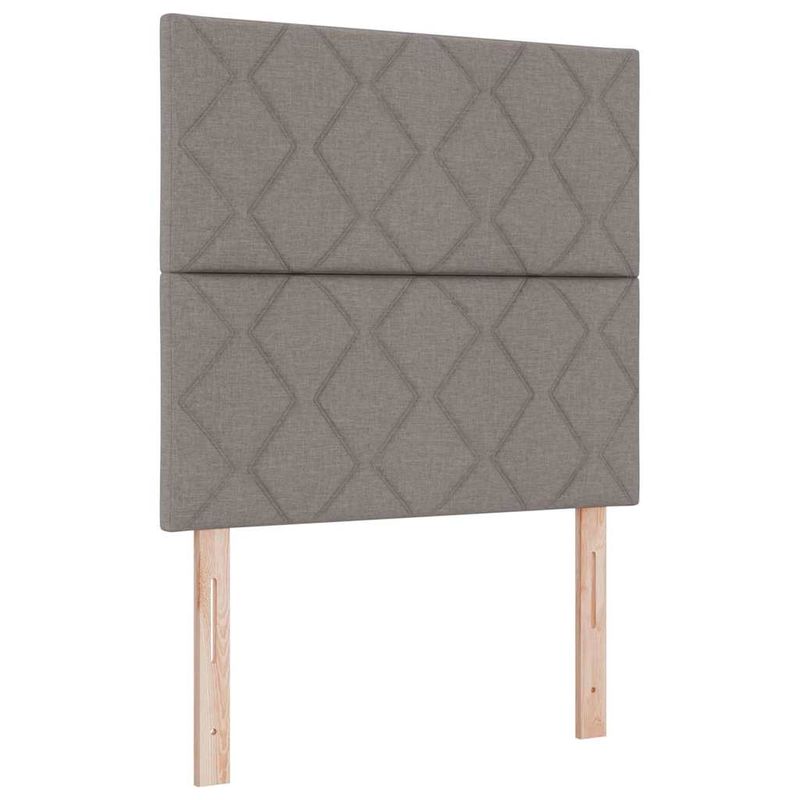 Casa si Gradina - Mobilier - Paturi si accesorii - Paturi - Pat cu saltea taupe, 100 x 200 cm, din material de calitate - Infinity.ro