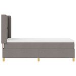 Casa si Gradina - Mobilier - Paturi si accesorii - Paturi - Pat cu arcuri cu saltea taupe 80x200 cm - Infinity.ro