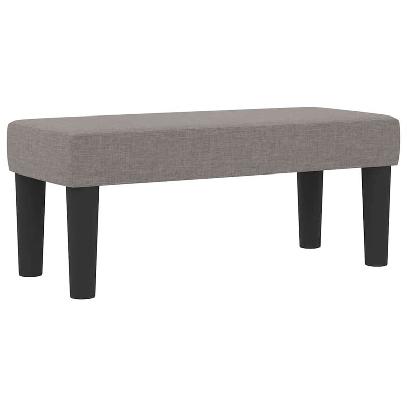 Casa si Gradina - Mobilier - Paturi si accesorii - Paturi - Pat cu arcuri cu saltea si banca Taupe 80x200 cm tesatura - Infinity.ro