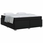 Casa si Gradina - Mobilier - Paturi si accesorii - Paturi - Cadru de pat Altele Negru 180 x 200 cm Piele artificiala - Infinity.ro