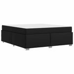 Casa si Gradina - Mobilier - Paturi si accesorii - Paturi - Cadru de pat Altele Negru 180 x 200 cm Piele artificiala - Infinity.ro