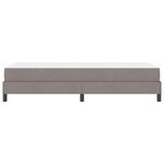 Casa si Gradina - Mobilier - Paturi si accesorii - Paturi - Pat cu arcuri Altele Gri taupe 90 x 200 cm tesatura - Infinity.ro