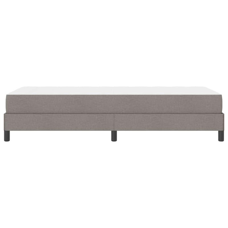 Casa si Gradina - Mobilier - Paturi si accesorii - Paturi - Pat cu arcuri Altele Gri taupe 90 x 200 cm tesatura - Infinity.ro