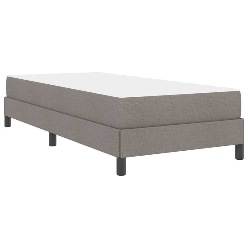 Casa si Gradina - Mobilier - Paturi si accesorii - Paturi - Pat cu arcuri Altele Gri taupe 90 x 200 cm tesatura - Infinity.ro