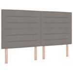 Casa si Gradina - Mobilier - Paturi si accesorii - Paturi - Pat cu arcuri si saltea taupe 180x200 cm, tesatura - Infinity.ro