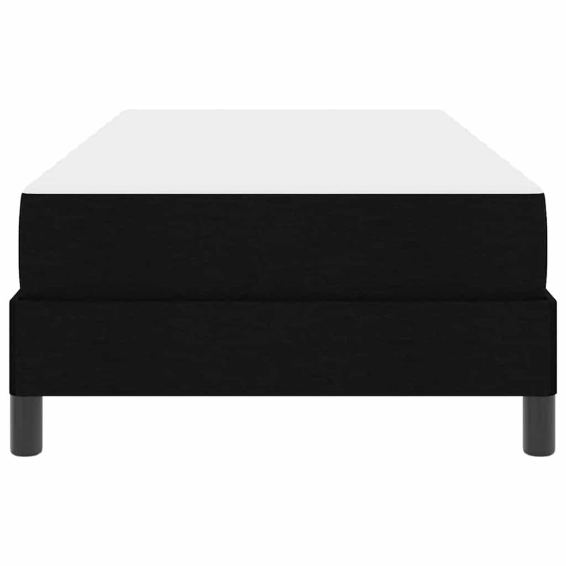 Casa si Gradina - Mobilier - Paturi si accesorii - Paturi - Pat cu arcuri Altele Negru 90 x 200 cm tesatura - Infinity.ro