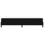 Casa si Gradina - Mobilier - Paturi si accesorii - Paturi - Pat cu arcuri Altele Negru 90 x 200 cm tesatura - Infinity.ro