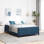 Casa si Gradina - Mobilier - Paturi si accesorii - Paturi - Pat cu arcuri Gri deschis, Negru 140 x 190 cm - Infinity.ro