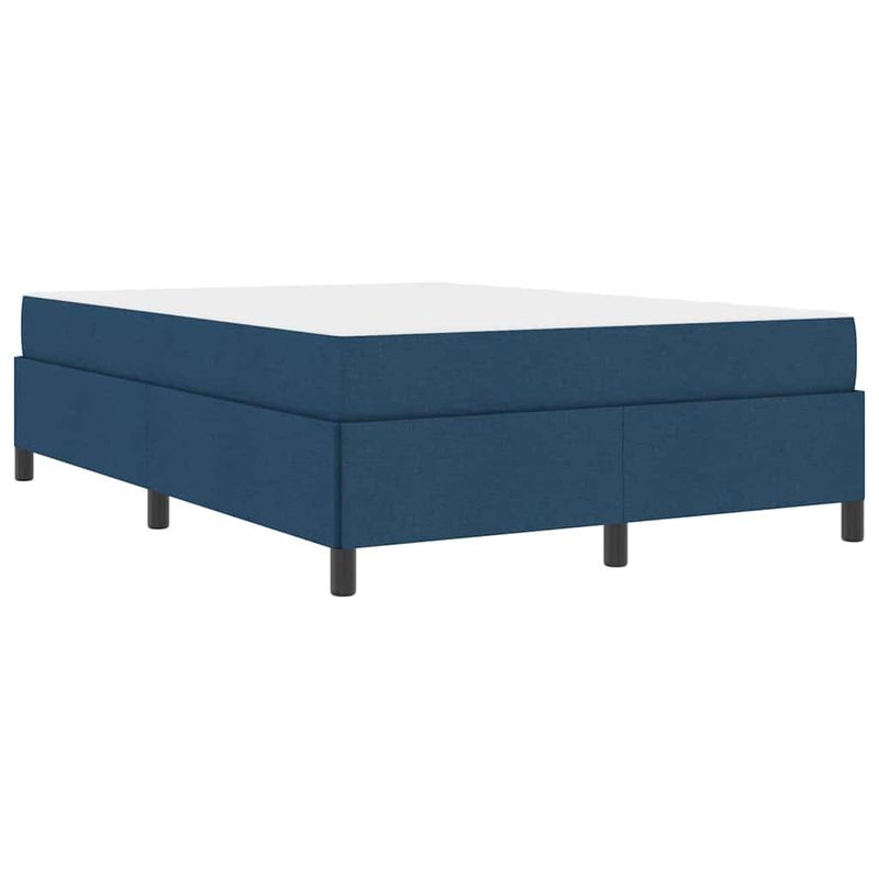 Casa si Gradina - Mobilier - Paturi si accesorii - Paturi - Pat cu arcuri Gri deschis, Negru 140 x 190 cm - Infinity.ro