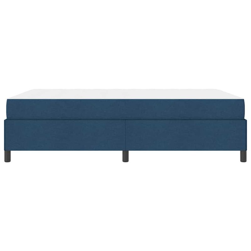 Casa si Gradina - Mobilier - Paturi si accesorii - Paturi - Pat cu arcuri Gri deschis, Negru 140 x 190 cm - Infinity.ro
