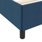 Casa si Gradina - Mobilier - Paturi si accesorii - Paturi - Pat cu arcuri Gri deschis, Negru 140 x 190 cm - Infinity.ro