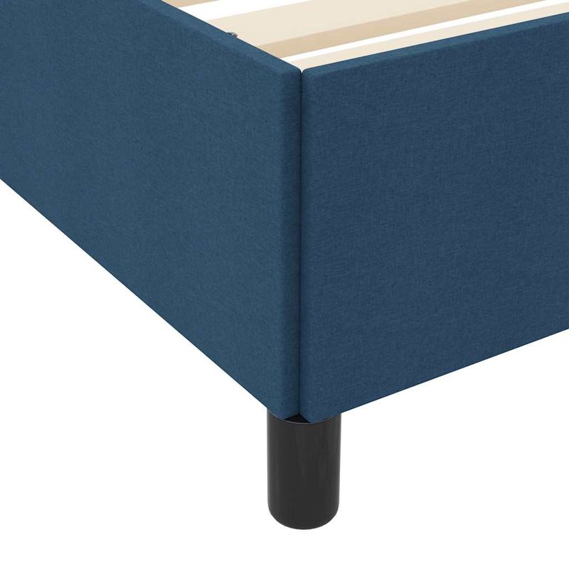 Casa si Gradina - Mobilier - Paturi si accesorii - Paturi - Pat cu arcuri Gri deschis, Negru 140 x 190 cm - Infinity.ro