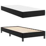 Casa si Gradina - Mobilier - Paturi si accesorii - Paturi - Pat Altele Negru 80 x 200 cm Piele artificiala - Infinity.ro
