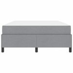 Casa si Gradina - Mobilier - Paturi si accesorii - Paturi - Pat cu arcuri Gri deschis, Negru 140 x 190 cm - Infinity.ro
