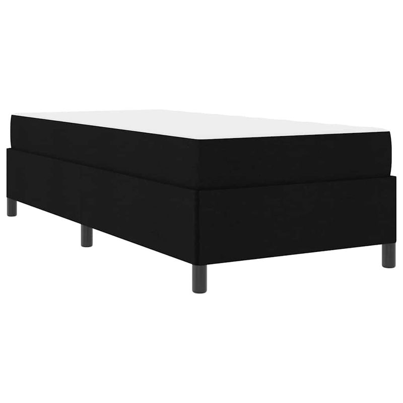 Casa si Gradina - Mobilier - Paturi si accesorii - Paturi - Pat cu arcuri Negru, Negru 100 x 200 cm - Infinity.ro