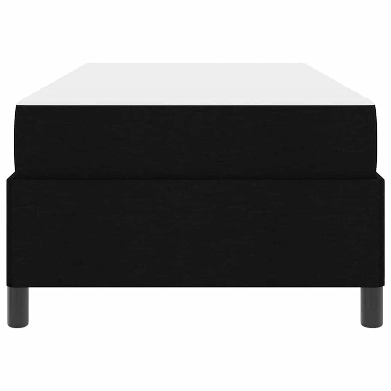 Casa si Gradina - Mobilier - Paturi si accesorii - Paturi - Pat cu arcuri Negru, Negru 100 x 200 cm - Infinity.ro