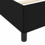 Casa si Gradina - Mobilier - Paturi si accesorii - Paturi - Pat cu arcuri Negru, Negru 100 x 200 cm - Infinity.ro