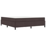 Casa si Gradina - Mobilier - Paturi si accesorii - Paturi - Pat cu arcuri Maro 180 x 200 cm Tesatura, Lemn Ingineresc - Infinity.ro