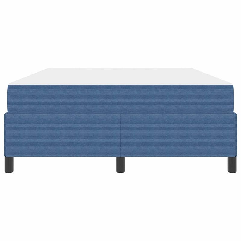 Casa si Gradina - Mobilier - Paturi si accesorii - Paturi - Cadru de pat Altele albastru 140 x 190 cm Tesatura de catifea - Infinity.ro