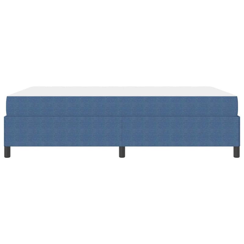 Casa si Gradina - Mobilier - Paturi si accesorii - Paturi - Cadru de pat Altele albastru 140 x 190 cm Tesatura de catifea - Infinity.ro