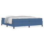Casa si Gradina - Mobilier - Paturi si accesorii - Paturi - Cadru de pat Altele albastru 100 x 200 cm Tesatura de catifea - Infinity.ro