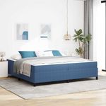 Casa si Gradina - Mobilier - Paturi si accesorii - Paturi - Cadru de pat Altele albastru 100 x 200 cm Tesatura de catifea - Infinity.ro