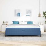 Casa si Gradina - Mobilier - Paturi si accesorii - Paturi - Cadru de pat Altele albastru 100 x 200 cm Tesatura de catifea - Infinity.ro