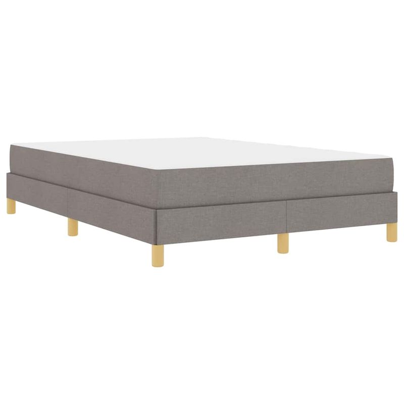 Casa si Gradina - Mobilier - Paturi si accesorii - Paturi - Pat cu arcuri Taupe, Maro 160 x 200 cm - Infinity.ro