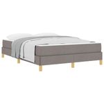 Casa si Gradina - Mobilier - Paturi si accesorii - Paturi - Pat cu arcuri Taupe, Maro 160 x 200 cm - Infinity.ro