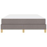Casa si Gradina - Mobilier - Paturi si accesorii - Paturi - Pat cu arcuri Taupe, Maro 160 x 200 cm - Infinity.ro