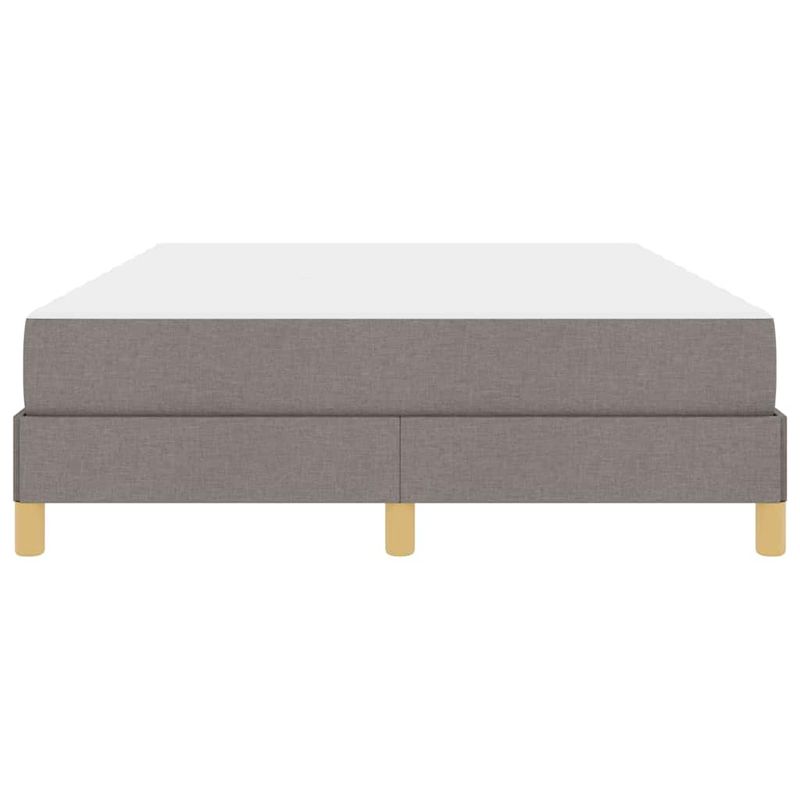Casa si Gradina - Mobilier - Paturi si accesorii - Paturi - Pat cu arcuri Taupe, Maro 160 x 200 cm - Infinity.ro