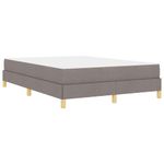 Casa si Gradina - Mobilier - Paturi si accesorii - Paturi - Pat cu arcuri Taupe, Maro 160 x 200 cm - Infinity.ro